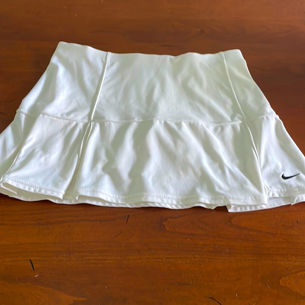 Nike White Tennis Skirt